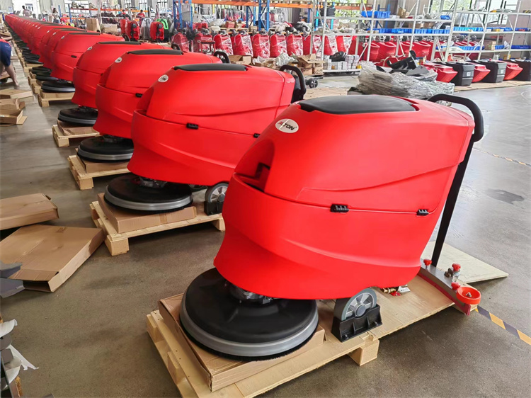 How to maintainace the floor scrubber 