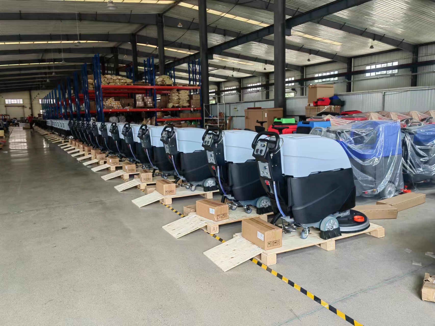 Talk about the export status of China's floor cleaning machine in 2023