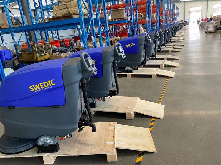 We delivered two 40"HQ Floor scrubber and Floor sweeper to Netherland.