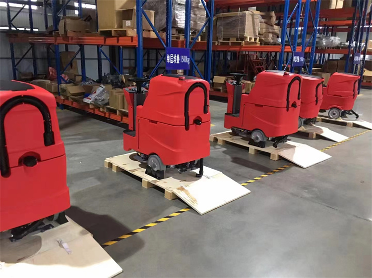 LCL shipment to Malaysia,all is ride-on scrubber dryer