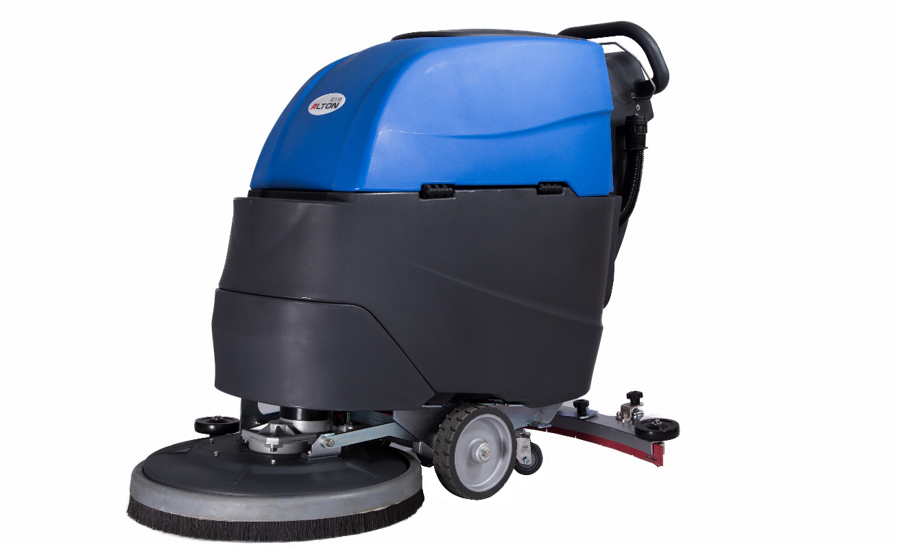 What you should do about a walk-behind floor scrubber every day?
