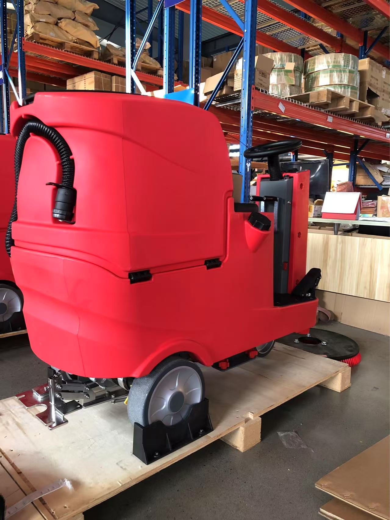 On January 13, The Domestic Distributor Purchased 3 Floor Scrubbers