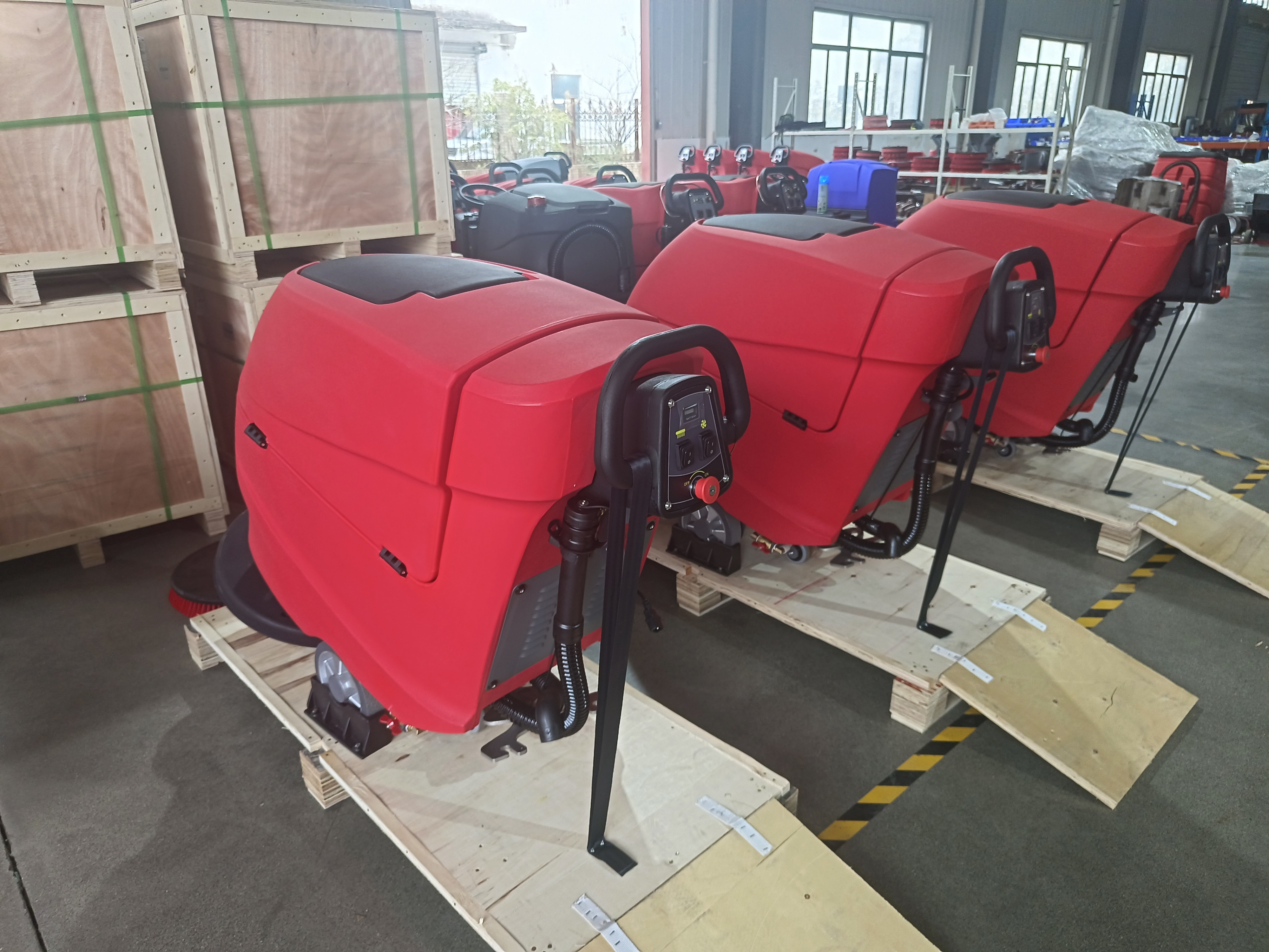 On March 4, Three A-5b Hand Scrubbers Were Shipped