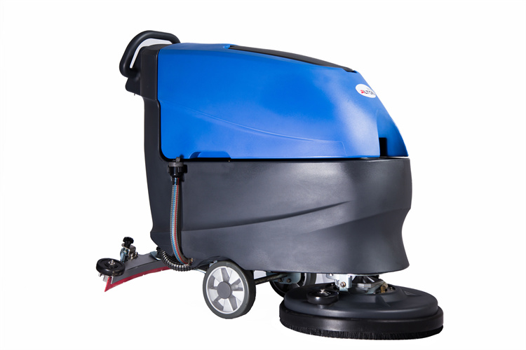 Precautions for walk-behind floor scrubber