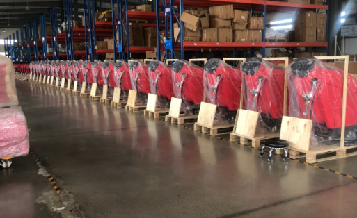 Nanjing Elton Intelligent Technology Co., Ltd.: 50 Hand-Push Floor Scrubbers Shipped to the Exclusive Distributor in Southeast Asia