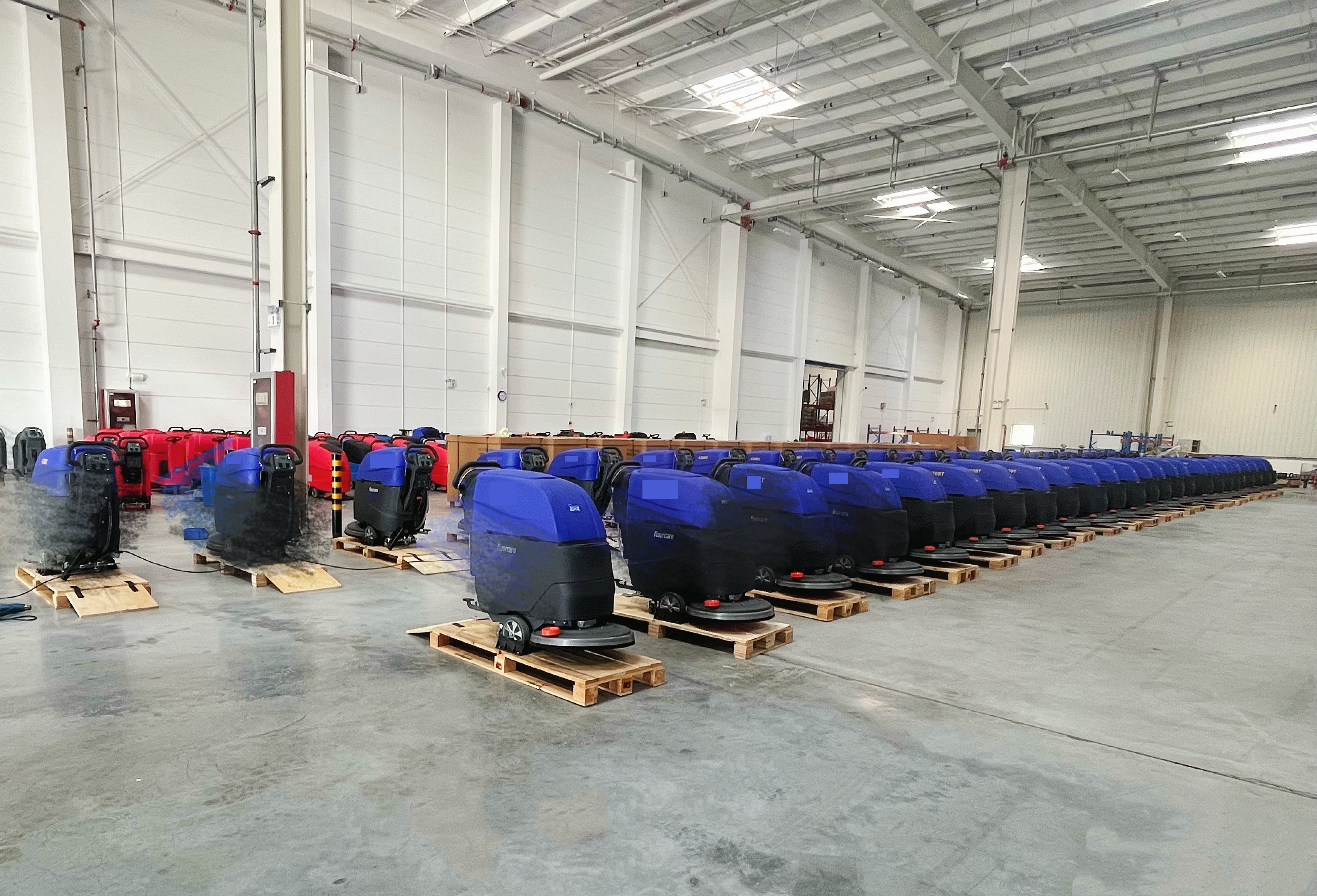 Alton Ships 52 Customized Walk-Behind Industrial Scrubbers To European Clients