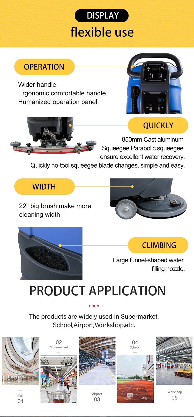 floor scrubber A-6BT 6