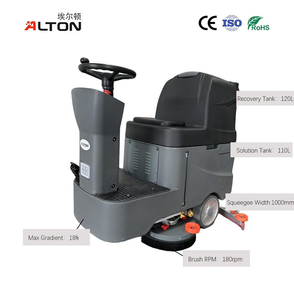 Alton A9R Ride on Floor Scrubber