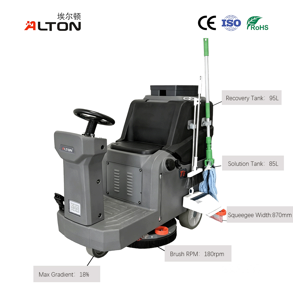 Alton T6R Ride on Floor Scrubber 