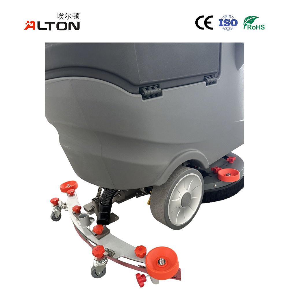 Alton A-7R Heavy-Duty 85/95L Compact Ride on Floor Scrubber for Shopping Malls